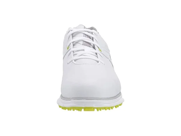 FootJoy Men's Pro|SL Spikeless Golf Shoes Size 12, White/Lime