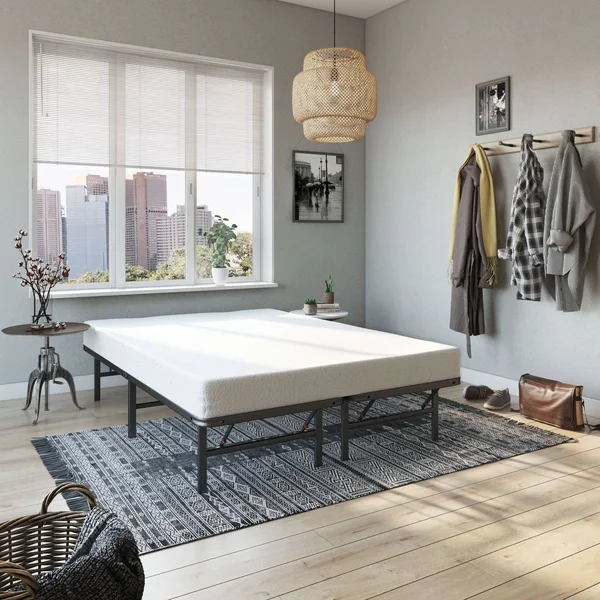 Jubilee Mattress Hercules Heavy Duty 14x22 Metal Platform Bed - Queen