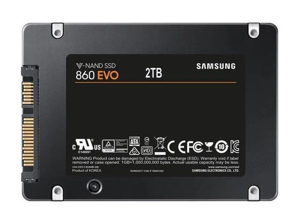 Samsung SSD 860 Evo Series 2TB 2.0TB SATA III 2.5x22 3D NAND Internal MZ-76E2T0B