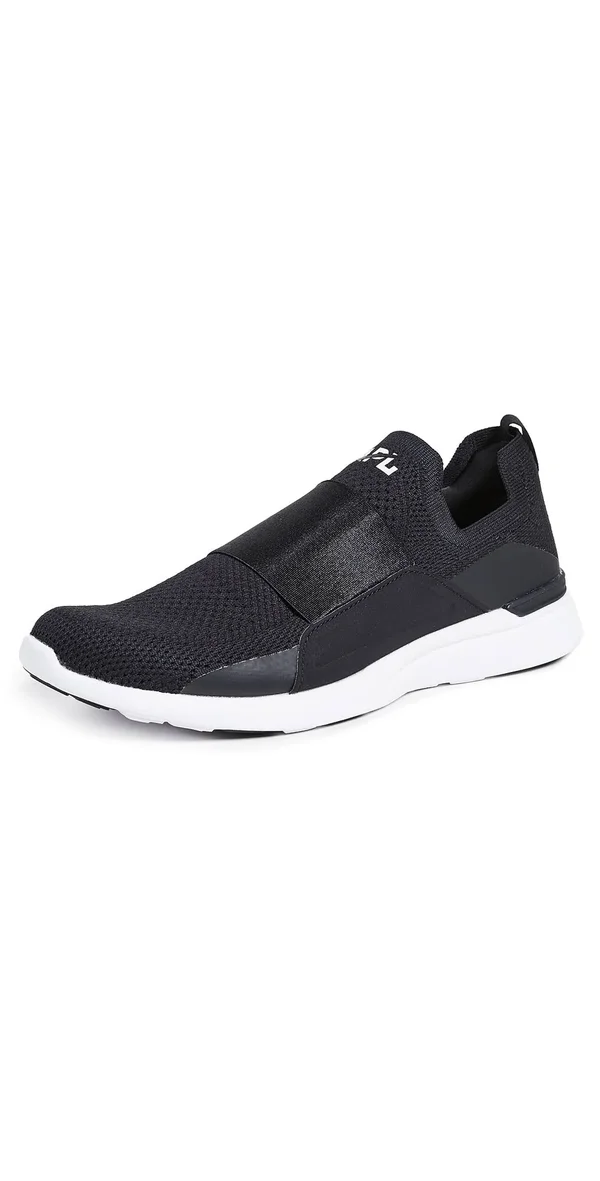 APL Men's Techloom Bliss Black/White Shoes in Size 11.5, Athletic Propulsion Labs