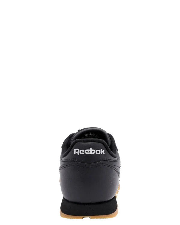 Reebok Classic Leather Black/Gum Preschool Kids& Shoes - Size: 1.5