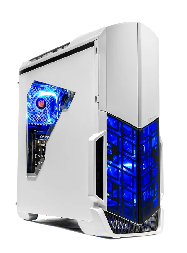 Skytech Archangel VR Ready Gaming Computer Desktop PC - Ryzen 2600, AMD RX 580 4gb, 8GB DDR4, 500g SSD, Wi-Fi, DVD ROM, Windows