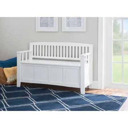 Linon Cynthia Storage Bench - White
