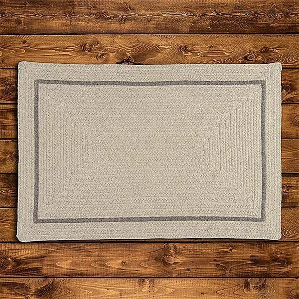 Colonial Mills Shear Natural Indoor Area Rug Cobblestone, Size: 2 x 7 ft.