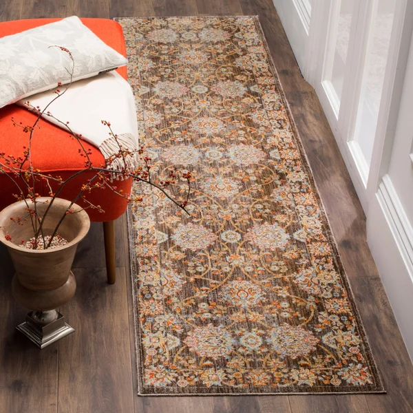 Safavieh Vintage Persian VTP469D 2&2x22 x 12& Brown, Multi Rug