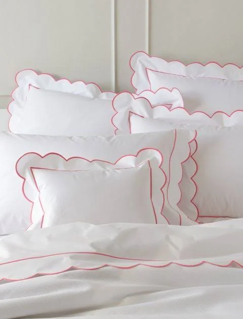 Matouk Butterfield Pillow Sham King - Ocean