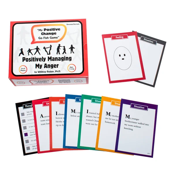 My Positive Change Go Fish Card Games - Set of 3