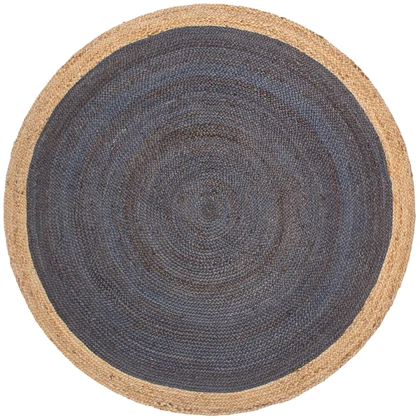 Fab Habitat Yellowstone Braided Jute Blend Rug - 8' Round - Natural