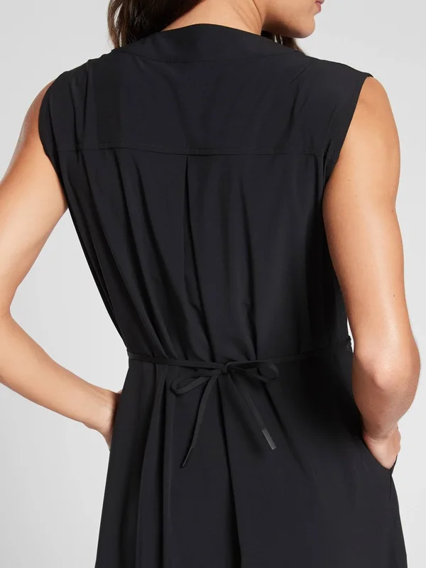 Athleta Women's Marlow Maxi Dress Black Size Xs