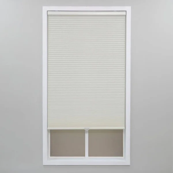 Perfect Lift Window Treatment Cut-to-Width Cream Cordless Light Filtering Polyester 3/8 in. Cellular Shade 42.5 in. W x 64 in. L