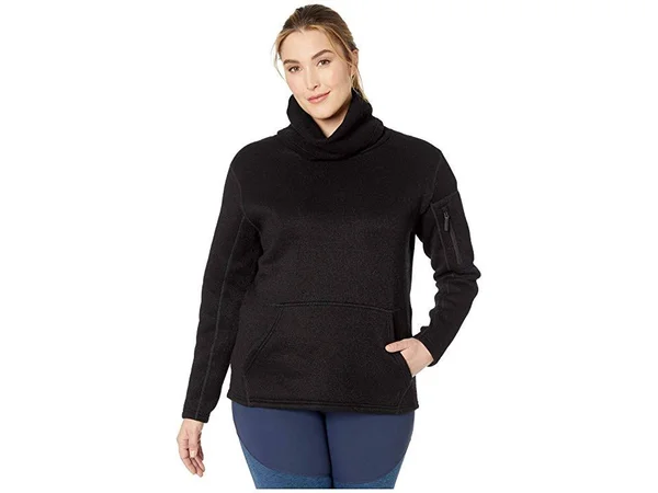 Smartwool Hudson Trail Pullover Fleece Sweater - Women's Black, XL