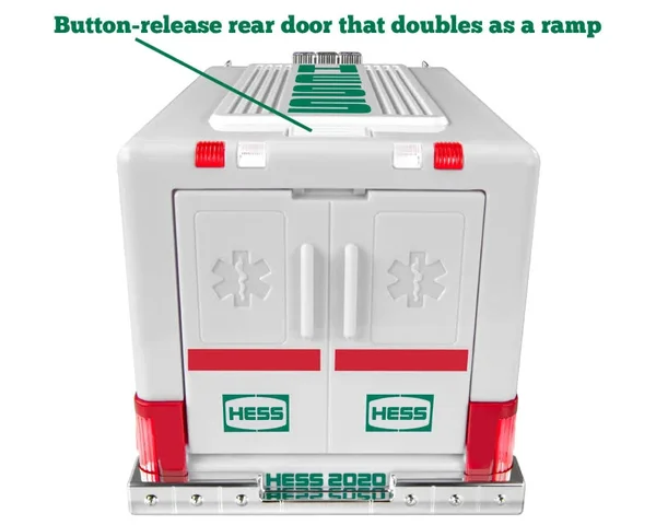 Hess 2020 Toy Truck - Ambulance and Rescue - Size: 4.4