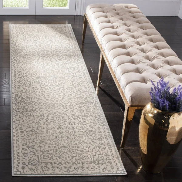 Safavieh Noble Nbl691-7680 8&0x22 x 10&0x22 Light Blue, Ivory Area Rug