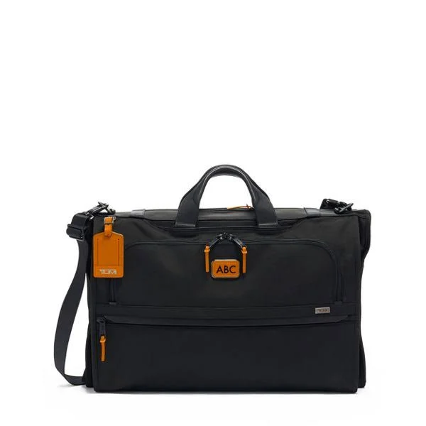 Tumi Alpha 3 Garment Bag Tri-Fold Carry-On Tan