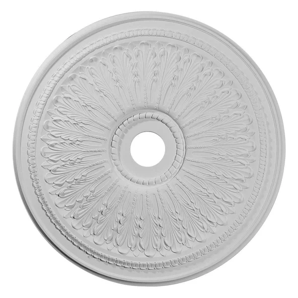 29 1/8x22OD x 3 5/8x22ID x 1x22P Oakleaf Ceiling Medallion (Clear Yellow)