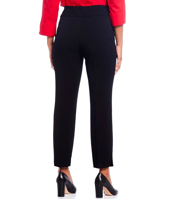 Investments The Park Ave Fit Pull on Classic Ankle Pants - 18