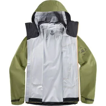 Salomon Outpeak 3L Light Shell Jacket - Men's Martini Olive, XXL