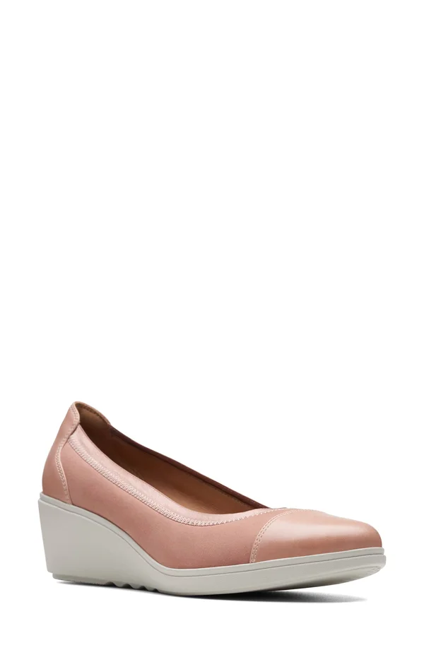 Women's Clarks Un Tallara Liz Wedge, Size: 10
