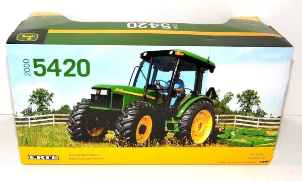 John Deere 15357N Tractor with Cab Loader (ORGL5401) - Green