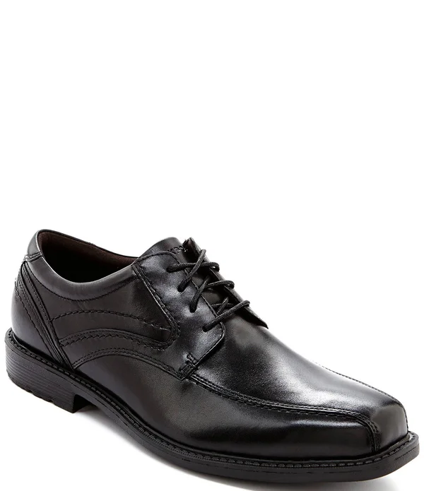 Men's Rockport Style Leader 2 Bike Toe Oxford, Size: 10.5, Black