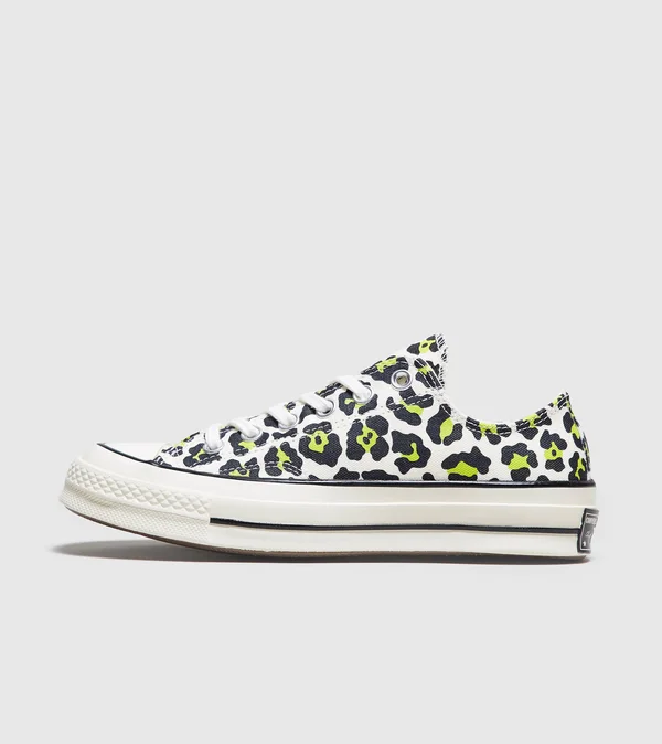 Converse Chuck 70 Ox &Neon Leopard& Shoes - Size 3
