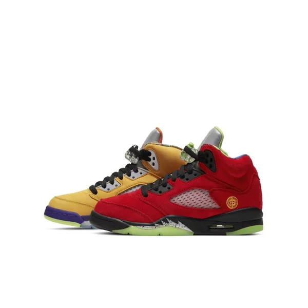 Air Jordan 5 Retro SE GS &What The& Shoes - Size 5Y