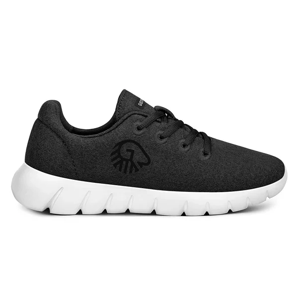 Giesswein Merino Runners/Sneakers by Giesswein - Women - Special Edition - Women - Color: Black-White, Size: 6 US - Runners - S