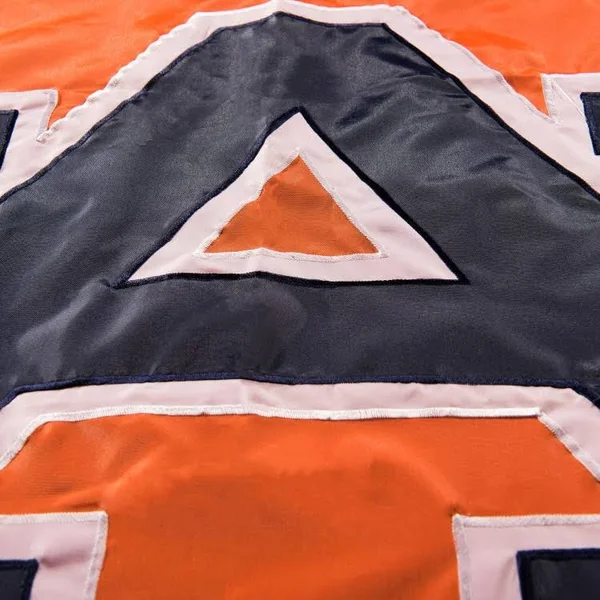 Auburn Tigers Nylon Embroidered Flag, 3 x 5 feet