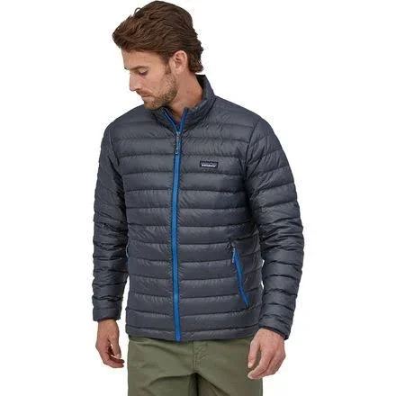 Patagonia Down Sweater Jacket - Men's Smolder Blue/Andes Blue, Xs
