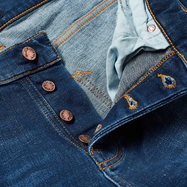 Nudie Grim Tim Jean Indigo Myth - Indigo Myth - 32x22 x 32x22 - 100% Denim - Men's