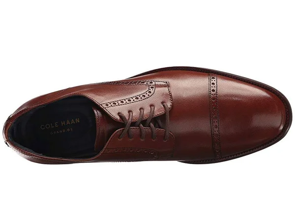 Cole Haan Watson Leather Oxford, 9, British Tan