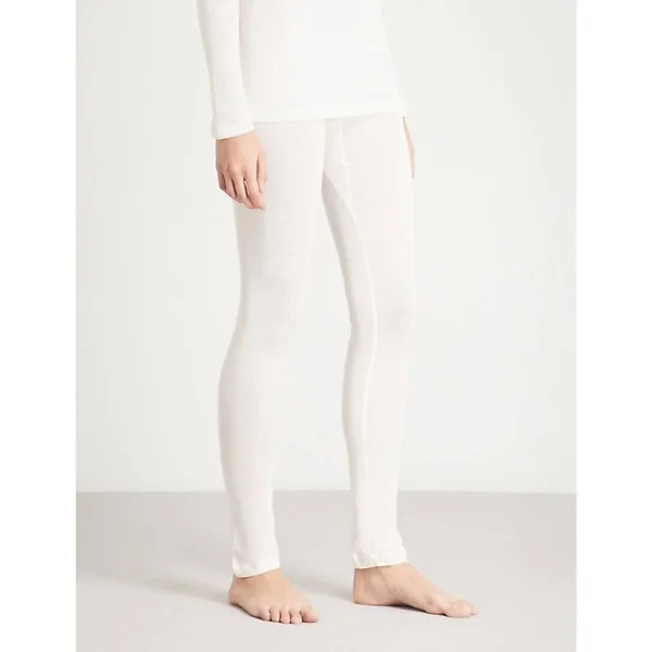 Hanro Pure Silk Leggings - Pale Cream, Women's, Xs