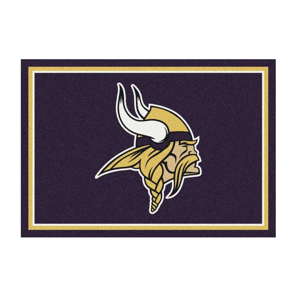 Minnesota Vikings NFL Team Spirit Area Rug