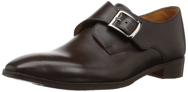 Carlos by Carlos Santana Men's Freedom Single Monk-Strap Loafers - Dark Brown