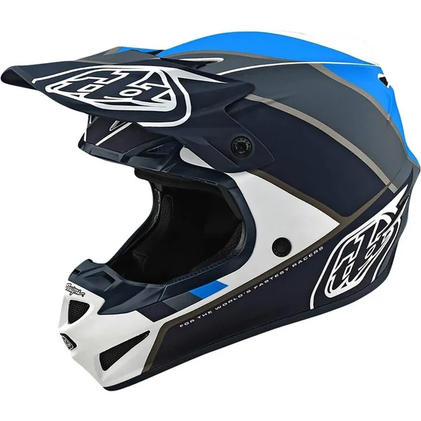 Troy Lee Designs SE4 Polyacrylite Helmet Beta White/Gray S