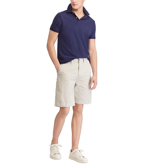Polo Ralph Lauren Men's 10 inch Relaxed Fit Chino Shorts - Grey - 30