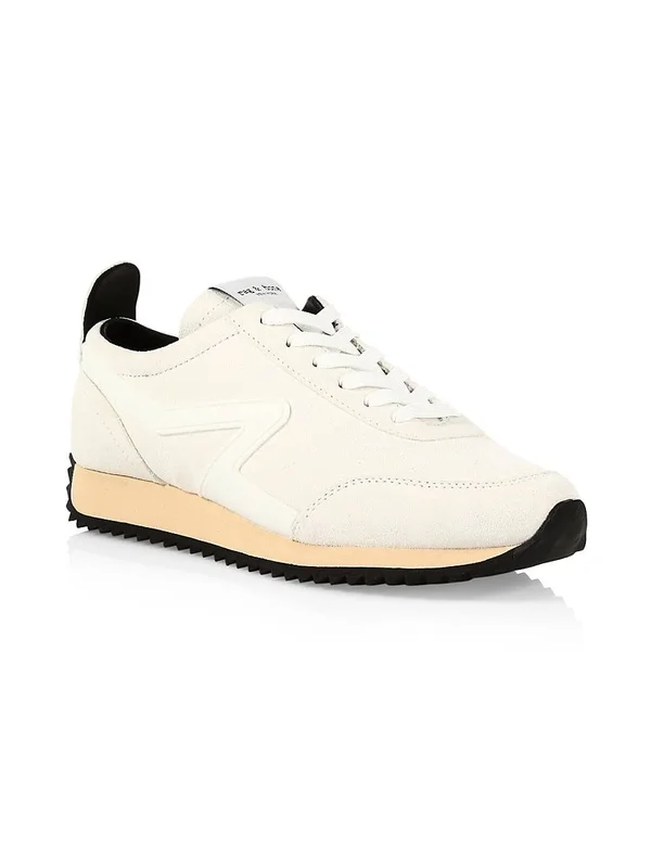 Rag & Bone Women's Retro Runner Sneakers - Antique White