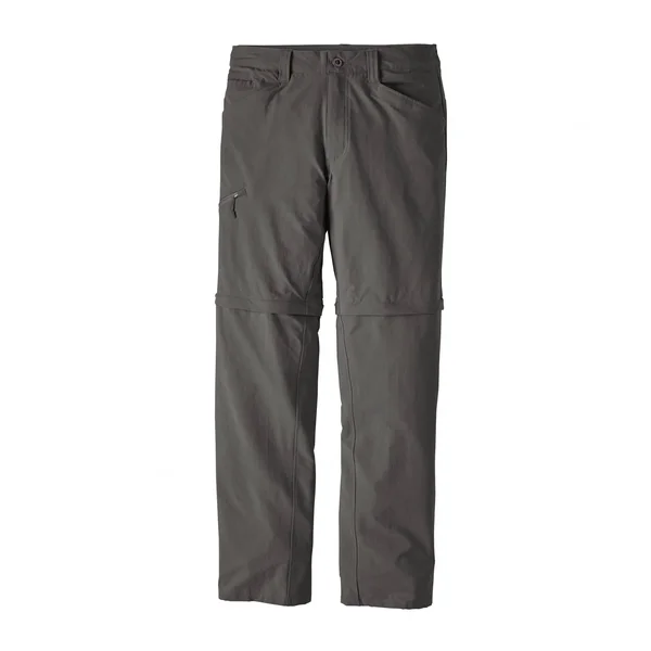 Patagonia Men's Quandary Convertible Pants, Forge Grey, 33