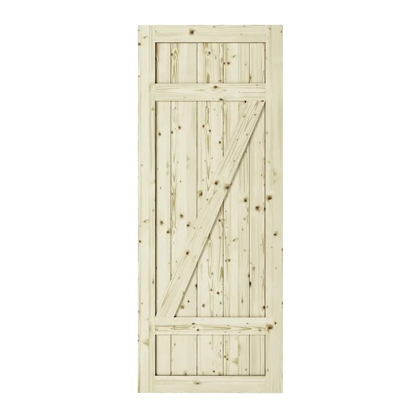 Colonial Elegance Country Unfinished Pine Barn Door Slab 42 in.