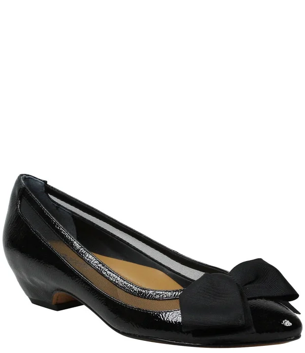 J. Renee Women's Taroona Pump, Size: 6.5, Black Patent