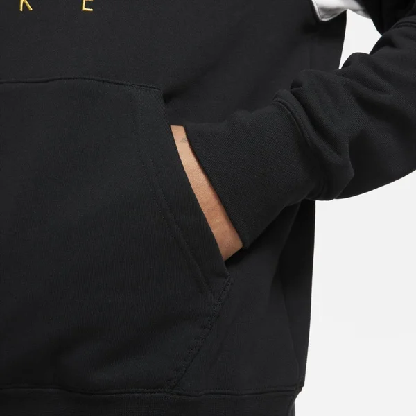 Jordan Jumpman Fleece Pullover Hoodie - Mens - Black/White/Black, Size 3XL