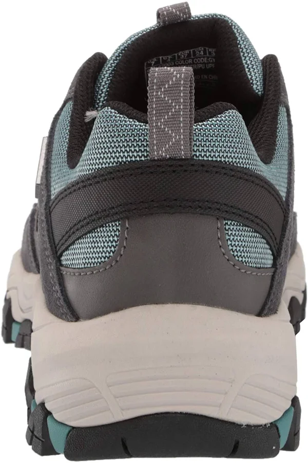 Skechers Women's Relaxed Fit Selmen West Highland Hiking Shoe, Gray/Blue