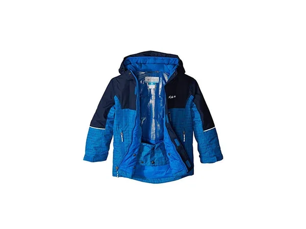 Columbia Mighty Mogul Jacket M - Super Blue Check, Collegiate Navy
