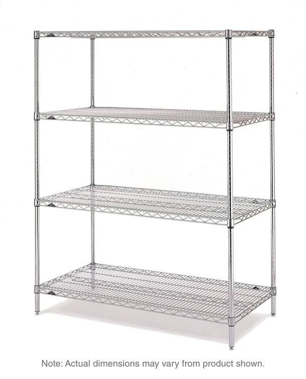 Metro N526BR Super Erecta 4-Tier Starter Unit - Brite, 24x22 x 30x22 x 63x22