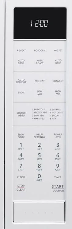Sharp Carousel Countertop Convection + Microwave Oven 1.5 CU. FT. 900W with Matte White Finish