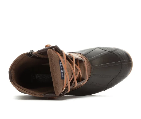 Women's Sperry Syren Gulf Duck Boot Brown, Size 5M
