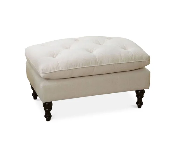 Amaris Tufted Ottoman - Cream