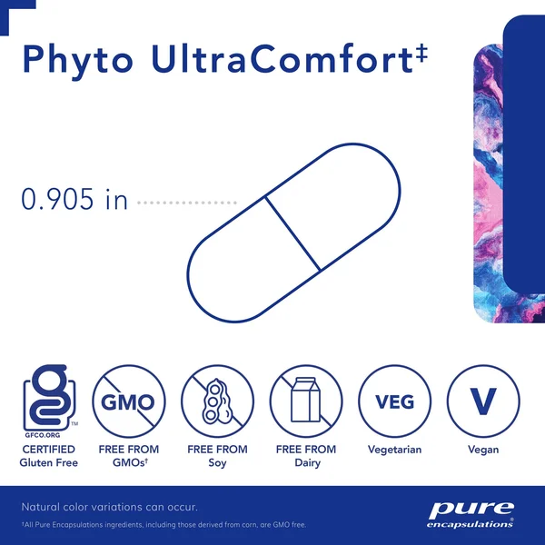 Pure Encapsulations - Phyto Ultracomfort - 120 Capsules