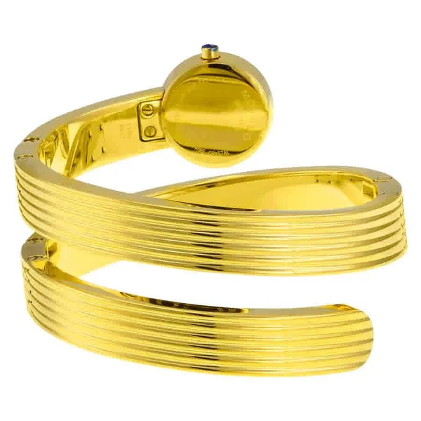 Movado Museum Wrap Gold-Tone Stainless Steel Ladies Watch 0606806