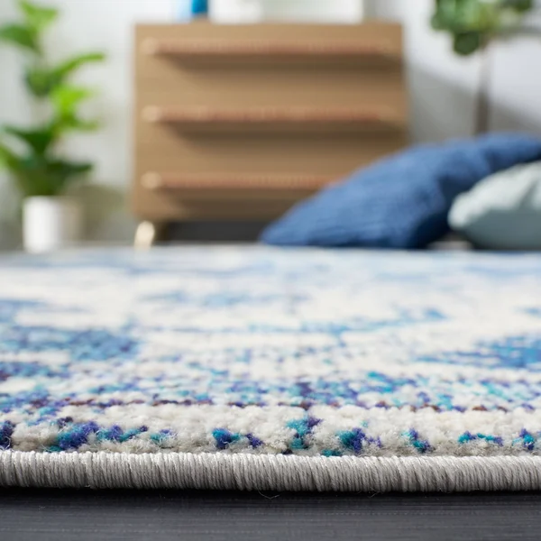 5&3x22 x 7&6x22 Rectangular Area Rug - Teal, Safavieh